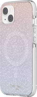 קייט ספייד ניו יורק מארז הגנה קשה עם אייפון 13-6.1 - Ombre Glitter