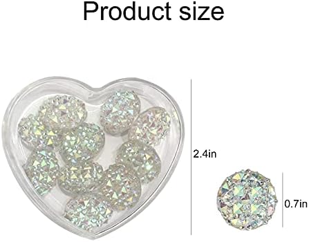 3 קופסאות של Bling Bling Crystal Push PINS, נוצץ צבעוני ריינסטון פושפינים מעודנים קישוט דיאקנד אגודל של לוח