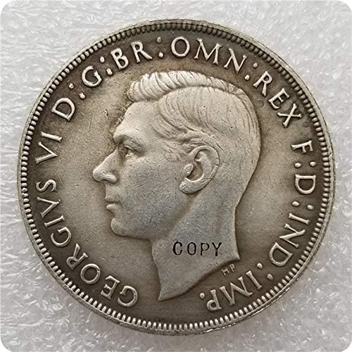 1937 בריטניה 1 קראון - ג'ורג 'השישי מטבע העתק