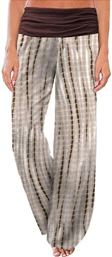 אנריליטה נשים של קומפי פיג ' מה מכנסיים רחב רגל טרקלין פאלאצו יוגה מכנסיים מזדמנים רופף פרחוני הדפסת