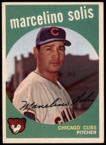 1959 Topps 214 Marcelino Solis Chicago Cubs Ex Cubs
