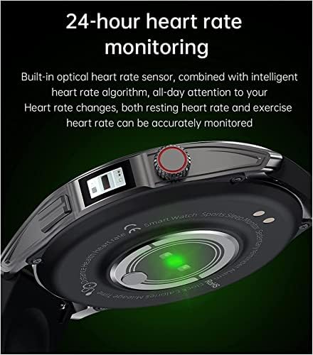 FunnyBsg Watch Smart Men שעון חכם 1.39 אינץ '360 * 360 HD מסך מגע גברים שעון חכם +תיבה