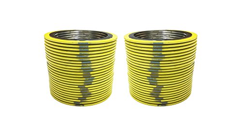 STERLING SEAL 90001500304GR2500X48 304 אטם פצע ספירל נירוסטה עם מילוי גרפיט גמיש, עבור צינור 1-1/2 , כיתת