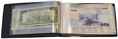 נייר כסף אלבום-מחזיק 40 חשבונות-מושלם עבור מטבע אוספים-מתאים גדול חשבונות