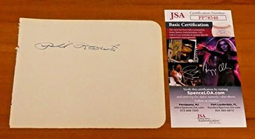 פיל ריזוטו חתם על עמוד האלבום של וינטג 'משנת 1940 עם JSA COA