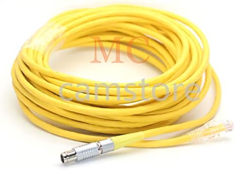 McCamstore 8pin ל- RJ45 כבל אות Ethernet 10GB 10GB עבור Phantom V2640 V1840 V2512 V2012 V1612 V1212 כבל האות