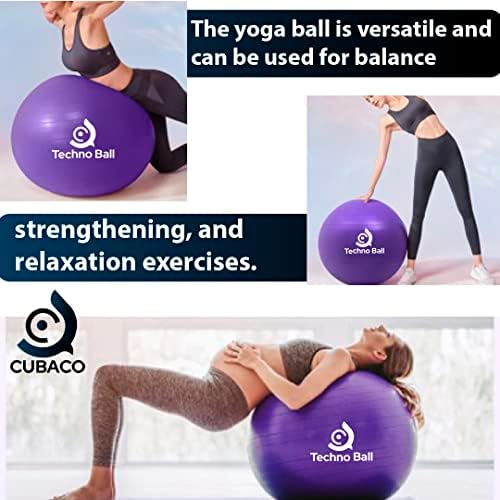 כדור קובאקו פילאטיס כדור תרגיל כדור יוגה, כדור לידה גדול בכושר הכושר להריון, כושר, איזון, אימון בבית, משרד