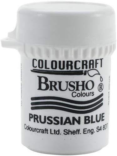 צבעי קריסטל מברשת 15 גרם כחול פרוסי