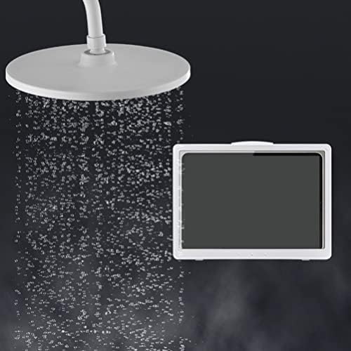 PartyKindom Echo Show 15 Stand Tablet מקלחת טלפון מחזיק, מחזיק מרחוק קיר הר מתאים טבליות וטלפונים