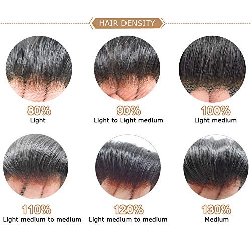 פאה עבור גברים שיער מערכת מונו תחרה עם עור סביב טבעי למראה מונופילמנט פאות עבור גברים