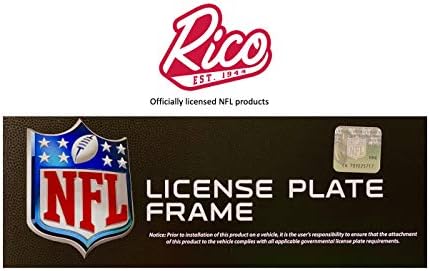 NFL Minnesota Vikings Premium Premium Anodized Chrome מצופה סגסוגת אבץ סגסוגת מסגרת רישוי -