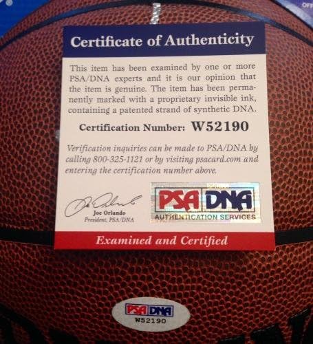 ריקי רוביו יוטה ג'אז פיניקס סאנס חתום בגודל מלא כדורסל PSA/DNA COA - כדורסל חתימה