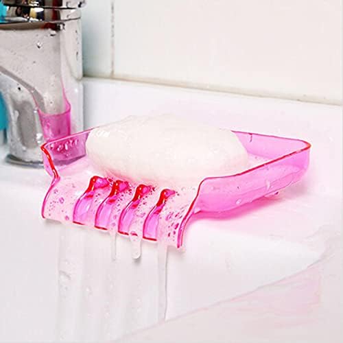 תבשיל סבון 4-חבילות CXSMKP עם שומר סבון סבון סבון ניקוז ניקוי קל עצור יבש סבון סבון