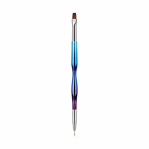 נייל גליטר עט כפול ראש קטן מותניים נייל עיפרון אלקטרוליטי צבע נייל עיפרון קריסטל עט נייל שינוי גודל תרשים