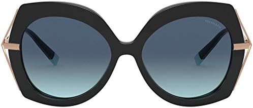טיפאני ושות'. משקפי שמש 4169-80019 שחור עם עדשה כחולה 54 מ מ