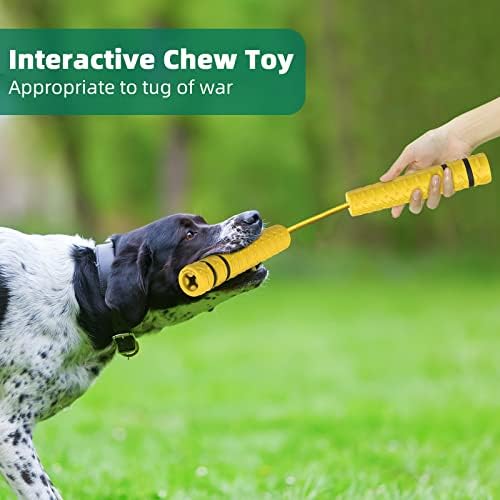 צעצועי לעיסת כלבים בוטריי ללועסים אגרסיביים גזע גדול, צעצועי משיכת חבל עמידים לכלבים גדולים צעצועי