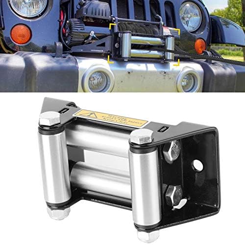 מדריך גלגל הגלילה של Akozon WINCH מדריך כבל רולר FAIRLEAD זה לצד רולר כבל כבלים כבלים כבלים כבלים כבד 125