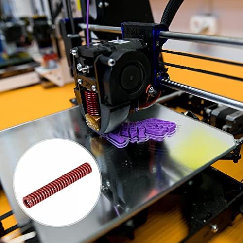 מדפסת תלת מימד UXCell 3D קפיץ, 2 יחידות 12 ממ OD 80 ממ טולת ספירלה אורך עומס בינוני דחיסה עובש