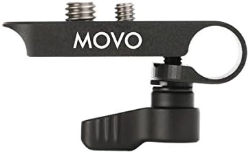 Movo Cab1000 15 ממ מתאם מהדק מוט מודולרי - מצלמות הרכבה, צגים, מקליטים לאסדות עם חוטי הרכבה של גברים/נקבה