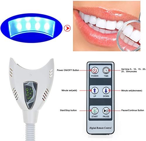 מכונת הלבנת שיניים, מערכת הלבנת שיניים, רצפת אור LED עמדת מנורה ניידת לטיפול אוראלי מערכת ההלבנה