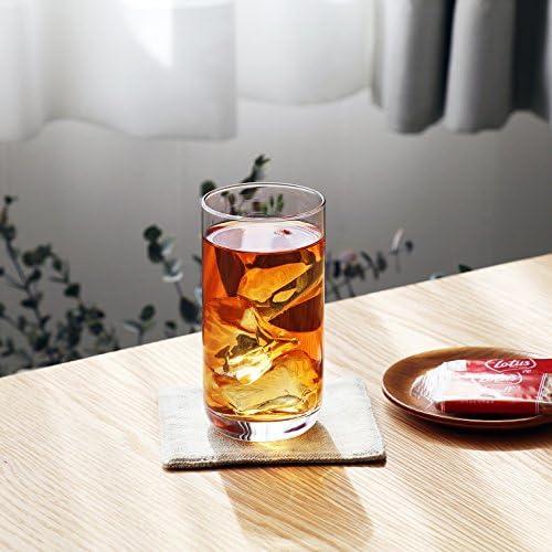 Aderia B-4543 תרבות 8 כוס זכוכית, כוס, 8.5 פלורידה, סט של 6, זכוכית אורתודוכסית, מיוצר ביפן