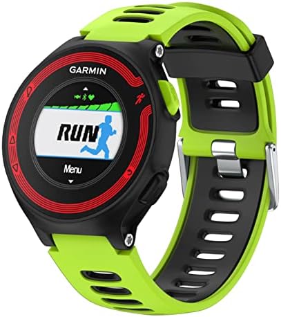 רצועת שעון סיליקון רכה סיליקון רך עבור Garmin Forerunner 735XT 220 230 235 620 630 735XT Watch