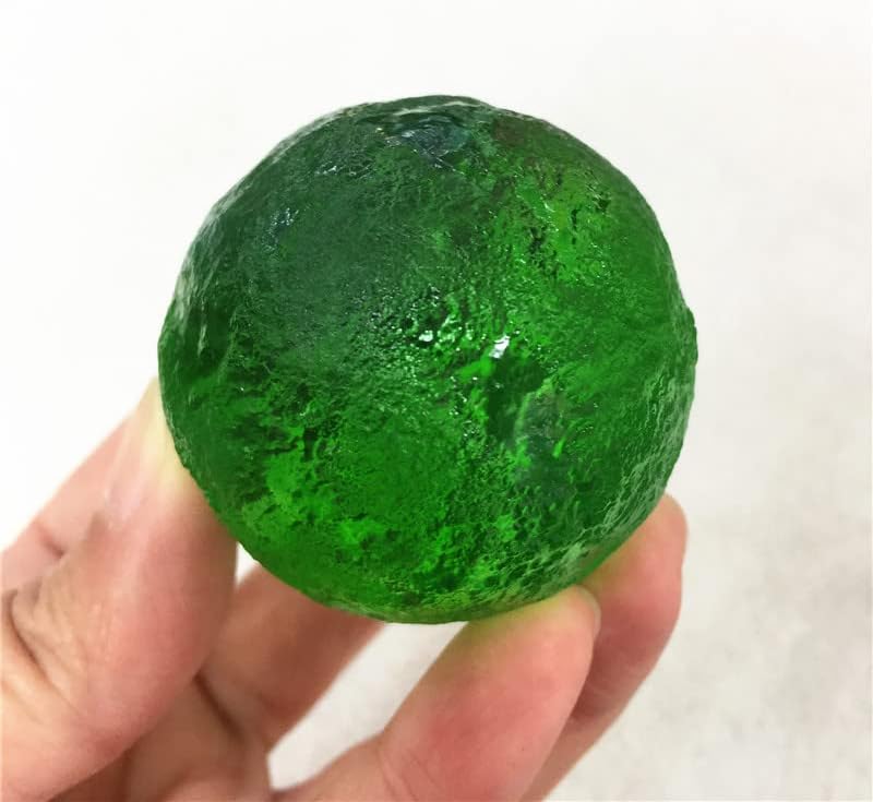 Xiaojia ירוק מולדוויט צ'כיה מטאוריט השפעה כדור זכוכית כדור כדור אבן מחוסמת טבעית גביש אנרגיה אבן-ברירת