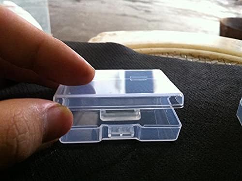 ANNCUS 500 PCS קופסאות אחסון תכשיטים חלקים קטנים של קופסאות פלסטיק שקופות מארז אריזה