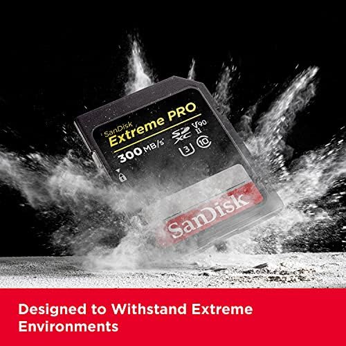 Sandisk 32GB Extreme Pro SDHC כרטיס זיכרון UHS-II-C10, U3, V90, 8K, 4K, Video HD Full, כרטיס SD-SDSDXDK-032G-GN4in