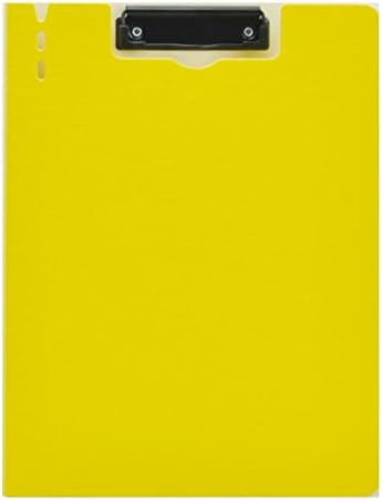 קובץ תיק, ציוד משרדי, נייד קובץ אחסוןקליפ קלסר מסמך קובץ ארגונית מחזיק צהוב