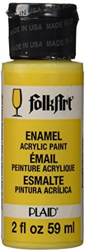 צבע אמייל פולקרט וצבע קרמיקה בצבעים שונים, 4017, רפרפת לימון