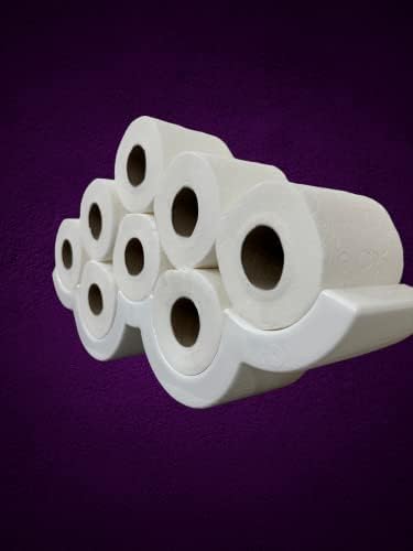 מחזיק נייר טואלט קיר קיר הרכבה מתקן אמבטיה WC נייר סולו מעצב מפלסטיק