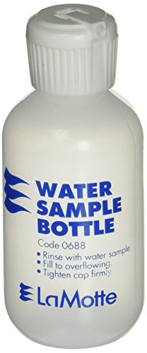LAMOTTE 0688 בקבוק דגימת מים צבעוני פלסטיק, קיבולת 2OZ