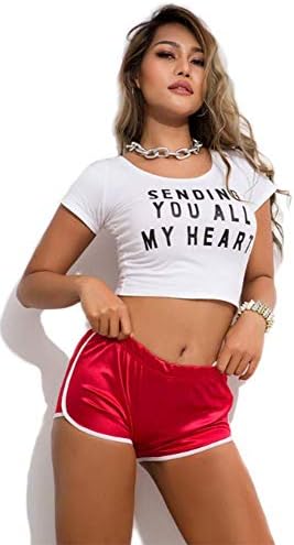 Muydz נשים סקסיות קיץ ספורט ספורט כושר יוגה המותניים הנמוכות מכנסיים אלסטיים מכנסיים חמים למועדון לילה חוף