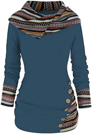גופיות מרוכבים לנשים, עבודות וינטאג 'ארוכות שרוול ארוך חולצות נשות קפיצות כפתור צבע אחיד בצבע אחיד