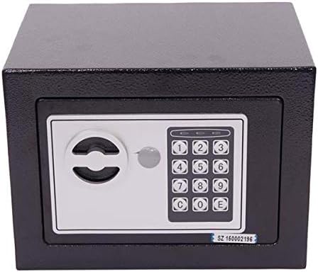 בית שחור משרד אבטחת נעילת מקשים אלקטרוני דיגיטלי פלדה בטוח סיסמא קופסות ביתי מזומנים קופסות