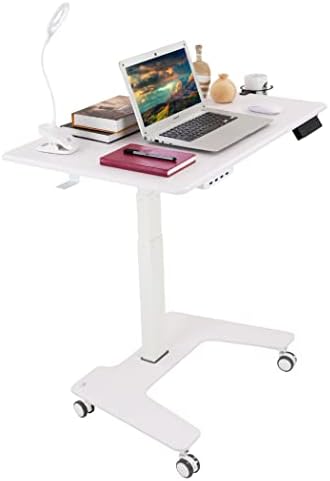 דולוק-שולחן עומד-מעמד מחשב נייד לבית ולמשרד-שולחן גובה מתכוונן 25.59-49.21 - שולחן סטנדאפ חשמלי עם מנוע יחיד