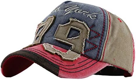 במצוקה כותנה בייסבול כובע מספר 79 בציר מתכוונן בייסבול כובע אבא כובע נמוך פרופיל רקום כובע
