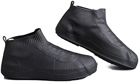 כיסויי נעליים אטומות למים של Daraekj, כיסויי נעליים לשימוש חוזר לגשם, כיסויי נעליים סיליקון שאינם להחליק,