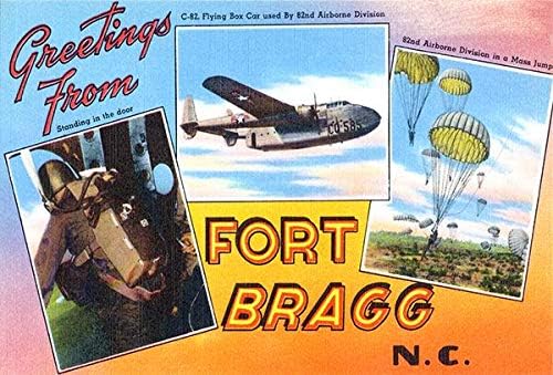ברכות מפורט בראג, צפון קרוליינה - 1940-ספל גלויה וינטאג