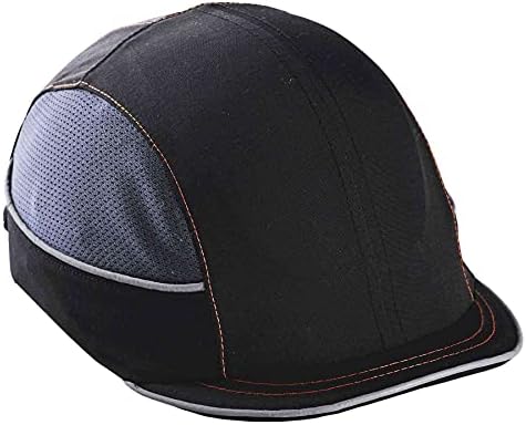 כובע בליטת בטיחות, סגנון כובע בייסבול, הגנה על ראש נוח, מיקרו שחים, Skullerz 8950, שחור