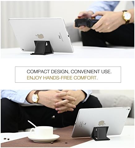 מעמד טלפון/טאבלט של Moko 2, מחזיק שולחן עבודה מתקפל עבור מכשירים 4-11 , תואם לאייפון 14 Pro Max/14, iPhone