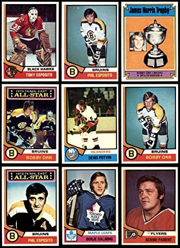 1974-75 TOPPS הוקי סט שלם - Premier NM+