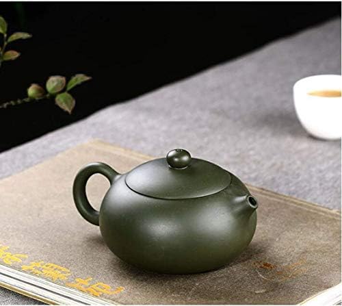 240 מל ייקסינג סיר תה סגול חימר קומקום קומקום בעבודת יד קומקום בוץ ירוק קומקום סיני