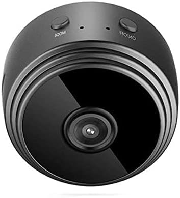 Yrmaups 2023 משודרג 1080p WiFi Mini מצלמה, גלאי תנועת אבטחה אלחוטי WiFi עם שמע, ראיית לילה עם 360 מעלות למשרד
