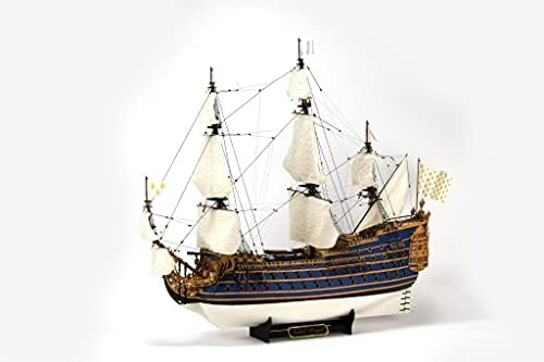 ארטסאן פלאפה לטינה - ערכת ספינות דגם מעץ-ספינת מלחמה צרפתית, ספינת מלחמה סוליי רויאל - דגם 22904,