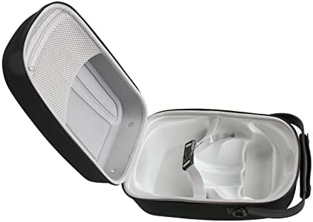 תיק נשיאה ל- PS5 VR2, שקית אחסון אטום אבק EVA תואמת לאביזרי PS5 VR2 VR2 אוזניות משחק, בקרי תחושה ואביזרים אחרים,