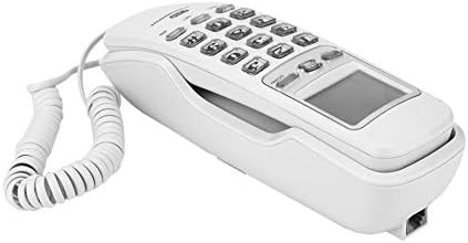 טלפון כבל, טלפון הניתן להשתית קיר שולחני עם שיחת קול ברור תמיכה בתמיכה בכפתור אחד מחדש למשרד הביתי