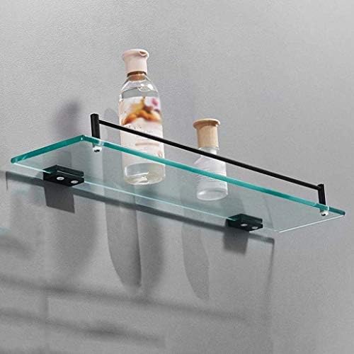 מדף JYDQM- מדף זכוכית אמבטיה זכוכית מחוסמת זכוכית מזג תוספת עבה מארגן אחסון מארגן קיר קיר