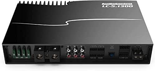 AudioControl LC-5.1300 מגבר רב-ערוצי בעל עוצמה גבוהה עם Accubass עם חיבורים עם 2 ערוצים ו -4 ערוצים